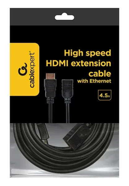 Відео-кабель Cablexpert CC-HDMI4X-15 HDMI (тато) - HDMI (мама), 4, 5m Black, фото 1