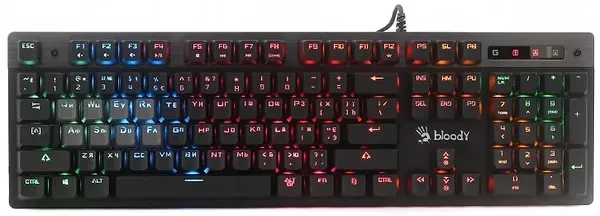 Клавіатура A4Tech Bloody B500N Gray (ENG/UKR/RU)