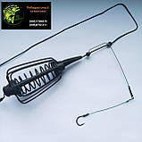 Годівниця оснащена на карася та ляща "КАВУН-КОНУС", вага 40 грамів (нержавійка), фото 2