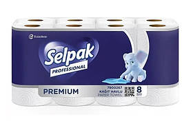 Паперові рушники целюлоза Selpak Professional тришарові 11,25 м. 8 шт.
