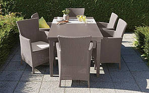 Крісло для тераси Cappuccino Iowa Iowa Keter, фото 4