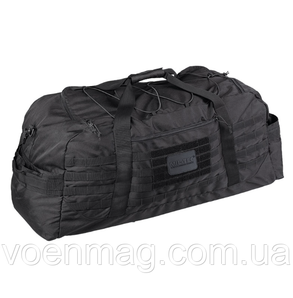 Сумка Mil-Tec US Combat Paracchute Cargo Large 105 л чорна