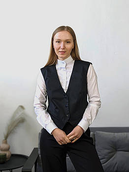Класичний Жіночий жилет для адміністратора
