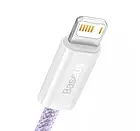 Дата-кабель Baseus Series Fast Charging USB to Lightning 1m Purple 2.4A (CALD000405), фото 2