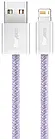 Дата-кабель Baseus Series Fast Charging USB to Lightning 1m Purple 2.4A (CALD000405), фото 4
