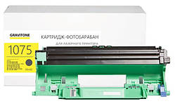 Драм-картридж (Л) Gravitone для Brother HL-1112R, DCP-1512R/1510R/MFC1810/1510 Black (DR1075)