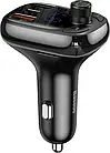 ФМ-модулятор Baseus FM Launcher S-13 2xUSB Black (CCMT000101), фото 4