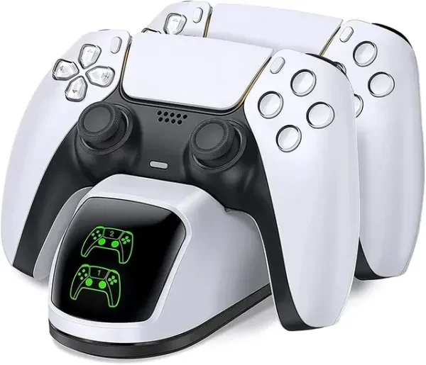Зарядна станція для геймпада Infinity PS5 P-5 X111 Dualsense Black White