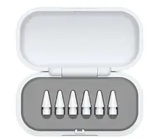 Чохол для наконечника стилуса Infinity Pencil Tips Organizer Box for Apple Pencil Gray 6 шт відділень