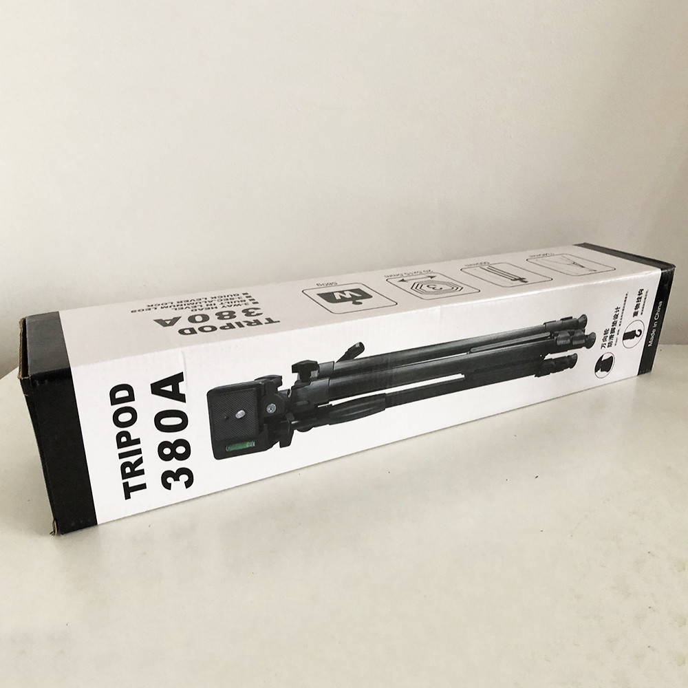 Штатив для камери, телефону, трипод, тринога TriPod 380A 0.50-1.35м, Штатив розкладний для фото WH-86, фото 1