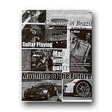 Пакет із прорізною ручкою поліетиленовий розмір 41х51+3 "Газета-гламур" щільність 90 мкр ДПА 50 шт/уп., фото 8