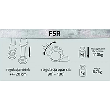 Крісло рибальське м'яке коропове Elektrostatyk F5R з підлокітниками та регульованою спинкою 120 кг розкладачка, фото 6