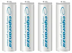 Акумулятор Esperanza EZA104W Ni-MH AA 2000 мАг 4 шт
