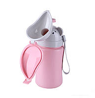 Портативний дитячий пісуар для дівчаток від 2 років Pink