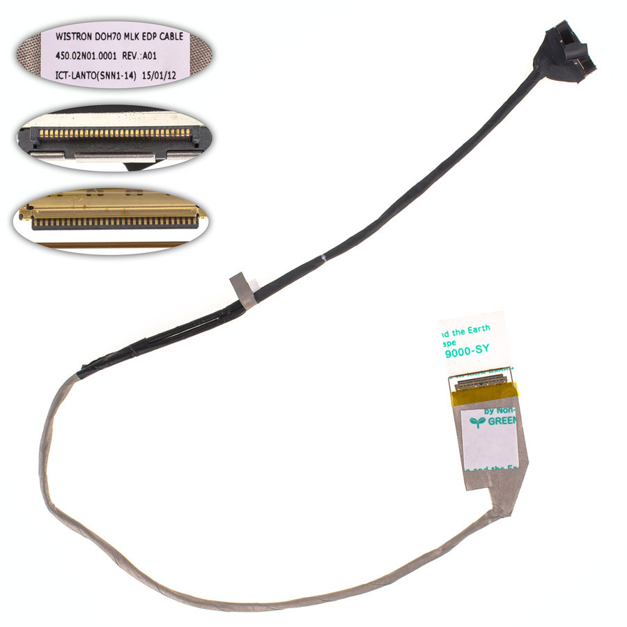 Шлейф матриці для ноутбука Dell (Inspiron: 7746, 7000), 30pin (450.02n01.0001)