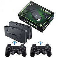 😎Ігрова приставка Game Stick Lite 64 Gb для ТВ, 4k Ultra HD, 2 геймпада