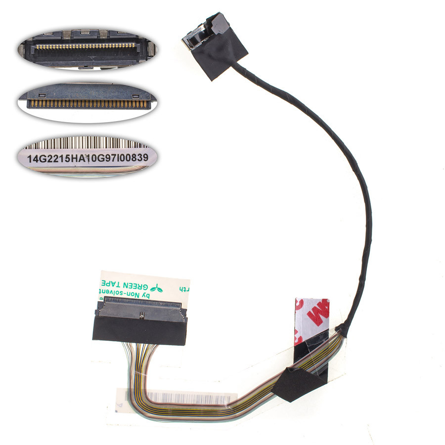 Шлейф матриці для ноутбука ASUS (EeePC: 1001, 1005, 1015, 1016 series), LED, rev.2 (14G2215HA10G)