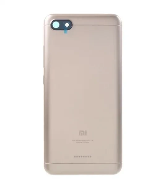 Задня кришка Xiaomi Redmi 6A (Global version) з двома сім-лотками PRC Gold, фото 1