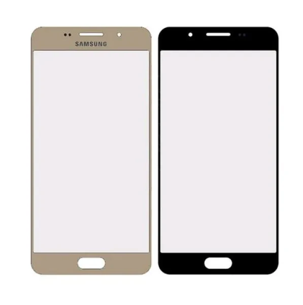Скло дисплея для переклейки Infinity Samsung A510 Galaxy A5 (2016), OCA-і, gold, фото 1