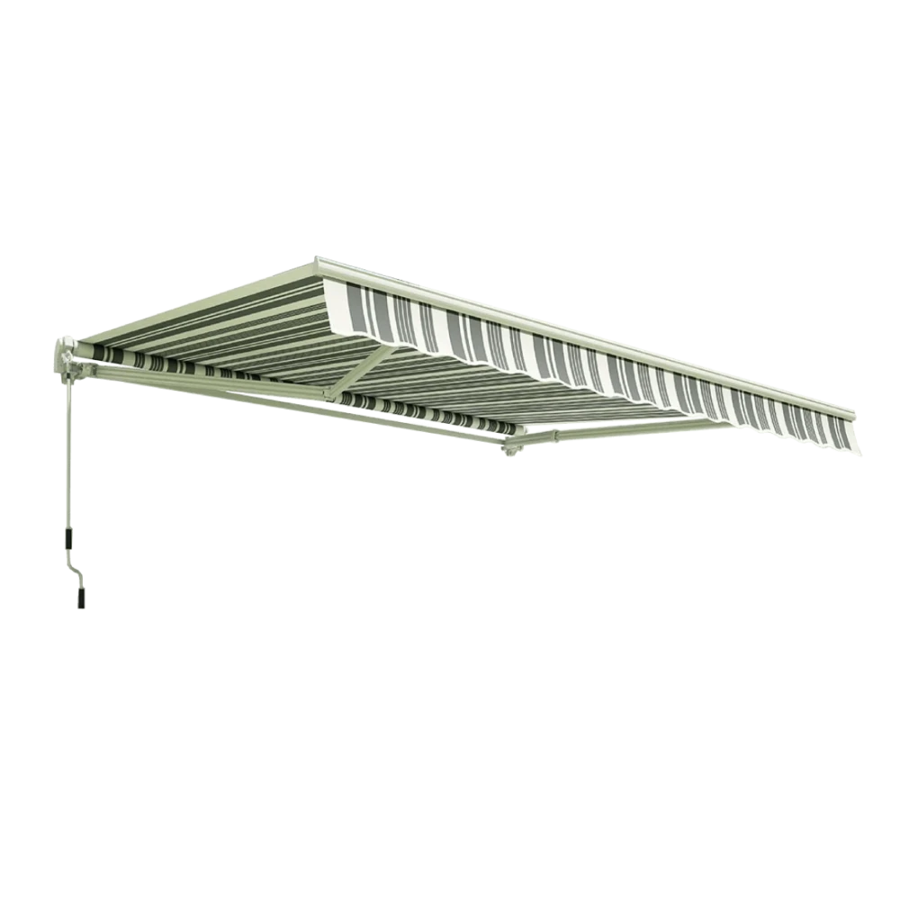 Балконна маркіза 300x250 Gutroof Білий/Сірий