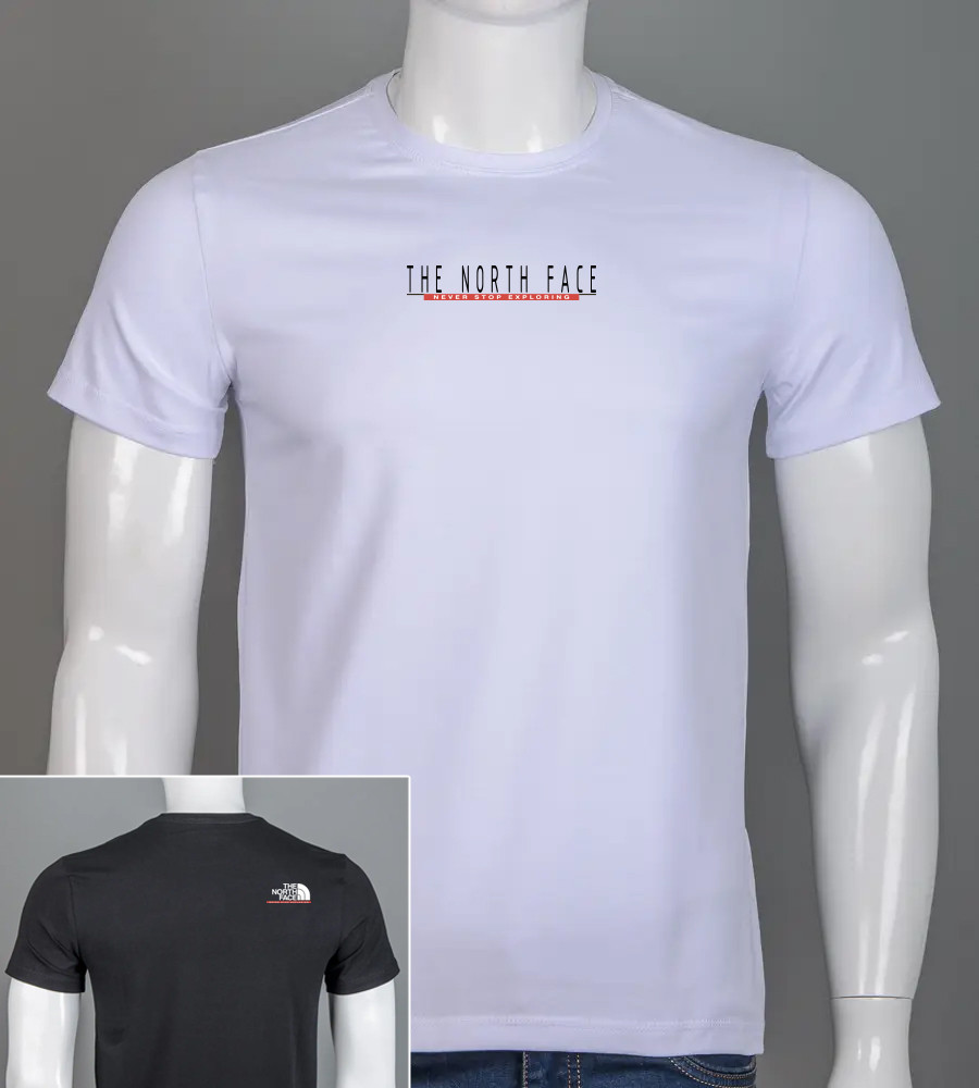 Футболка чоловіча TheNorthFace 2417м (Уп.4шт M-XXL), Білий