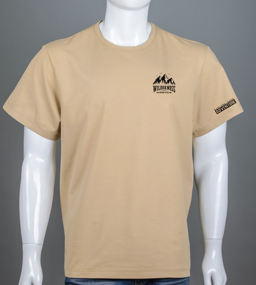 Футболка батал Wilderness 2405б (Уп.4шт 3XL,4XL), Таш