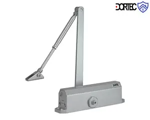 Дверний доводчик Dortec DT-536 Silver (зусилля 65-150 кг розмір 248x45x72)