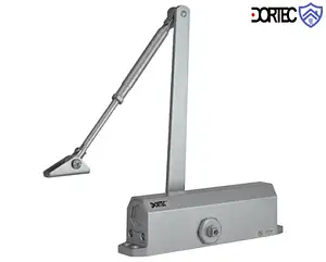 Дверний доводчик Dortec DT-65 Silver (зусилля 85-120 кг розмір 223x45x72)