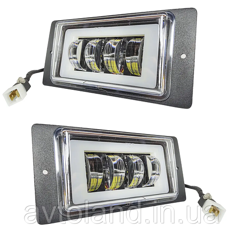 Противотуманные Led фары на ВАЗ 2113-2110-2123(40ват) Габарит (ID ...