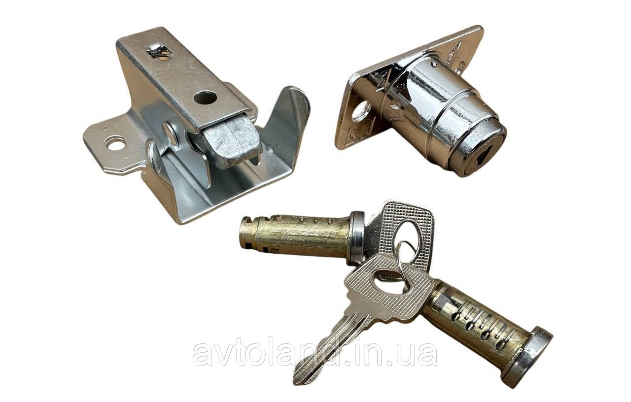 Замок багажника ВАЗ 21099 с ключами и личинками дверей и планкой PEGAS ...