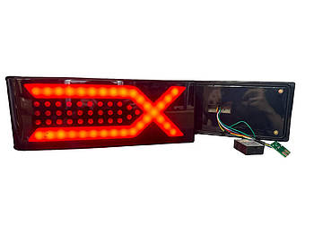 Ліхтар задній ВАЗ 2108 світлодіодний (к-т 2 шт.) "ІКСИ"