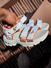 Жіночі сандалії Skechers D'lites Sandals White Pink Flowers ALL04284, фото 6