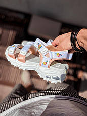 Жіночі сандалії Skechers D'lites Sandals White Pink Flowers ALL04284, фото 4