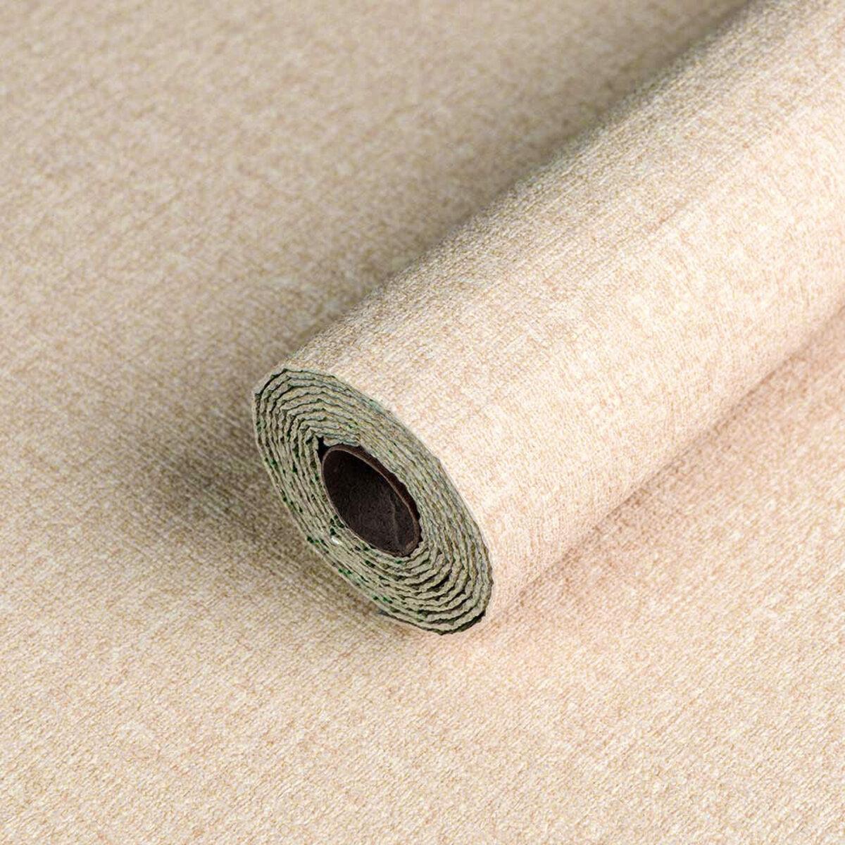 Шпалери самоклейка для стін Бежеві 2800х500х2,5мм клейкі текстурні рулонні для декору кімнати кухні