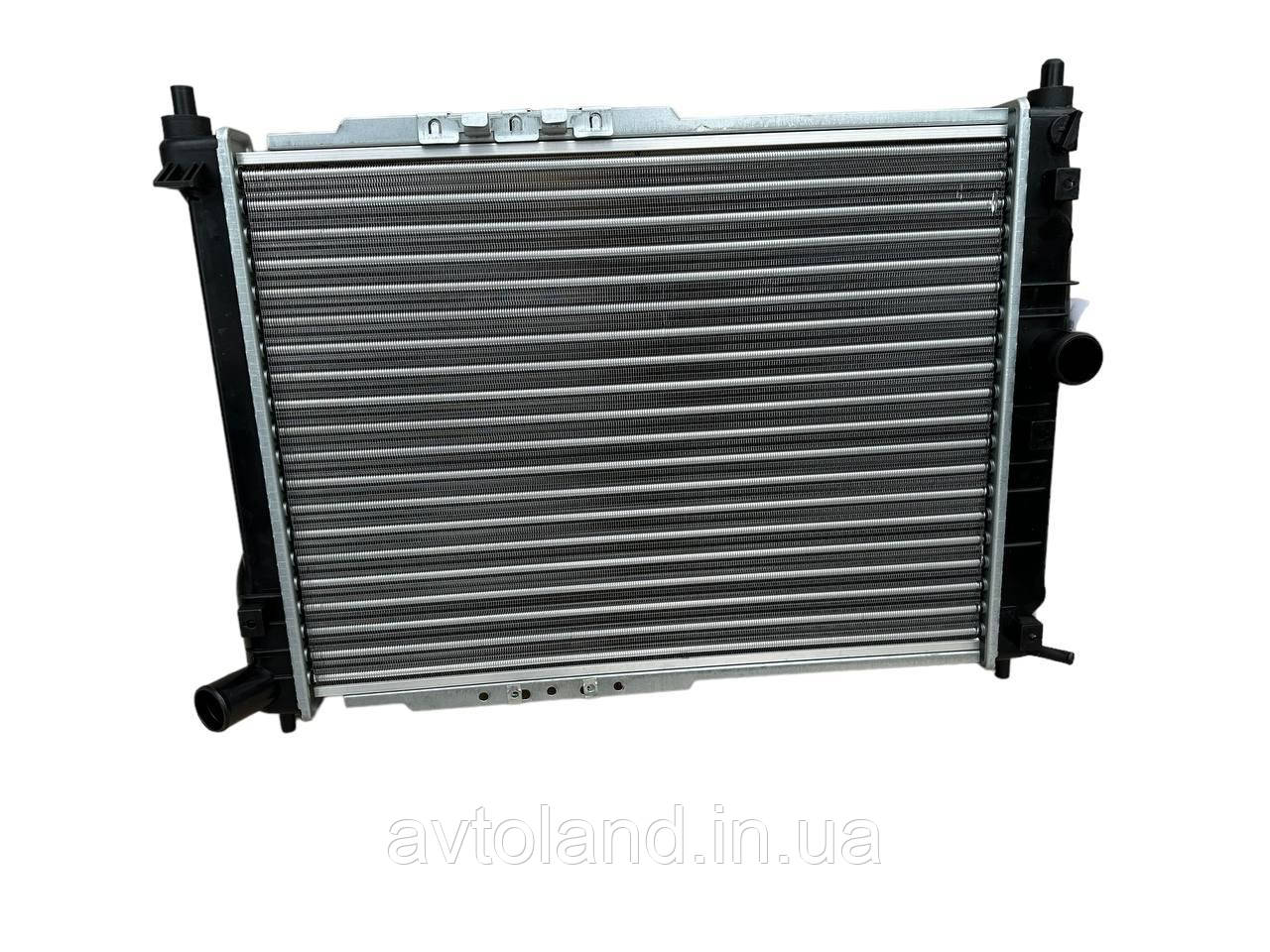 Радіатор DAEWOO Lanos 1.5 МТ SOHC (-AC) кор.уп. FLAGMUS
