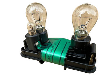 Плата заднього ліхтаря ВАЗ 2110 в зборі з лампами лівий (кут), WATT