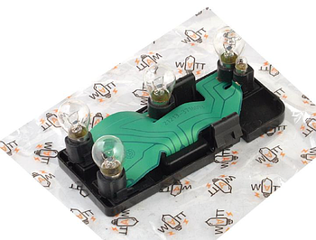 Плата заднього ліхтаря ВАЗ 21213 зовнішнього, ліва, в зб. з лампами, (кут), WATT