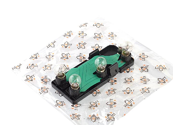 Плата заднього ліхтаря ВАЗ 21213 зовнішнього, права, в зб. з лампами, (кут), WATT