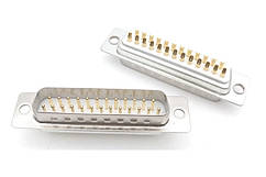 Конектор DB25 2u Gold Male