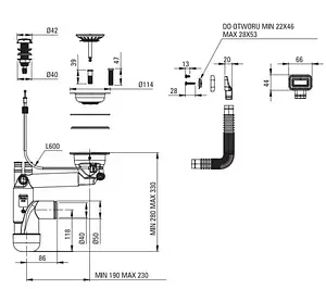 Кухонна мийка Deante Eridan ZQE_S11B Gray