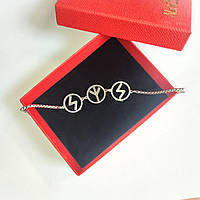 Защитный рунический браслет "Солнечный щит" № 1. Оберег, талисман от негатива. Соуло - Альгиз - Соуло