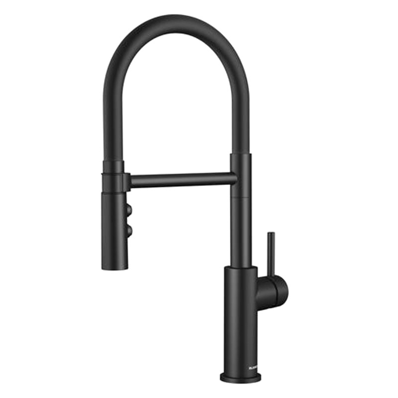 Змішувач для кухні Blanco Catris-S Flexo чорний матовий (525793), фото 1