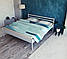 Ліжко Tobi Sho COMFORT-1 полуторне металеве 200X140 Білий, фото 3