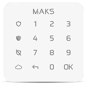 Клавіатура для сигналізації ITV Maks Keypad mini White