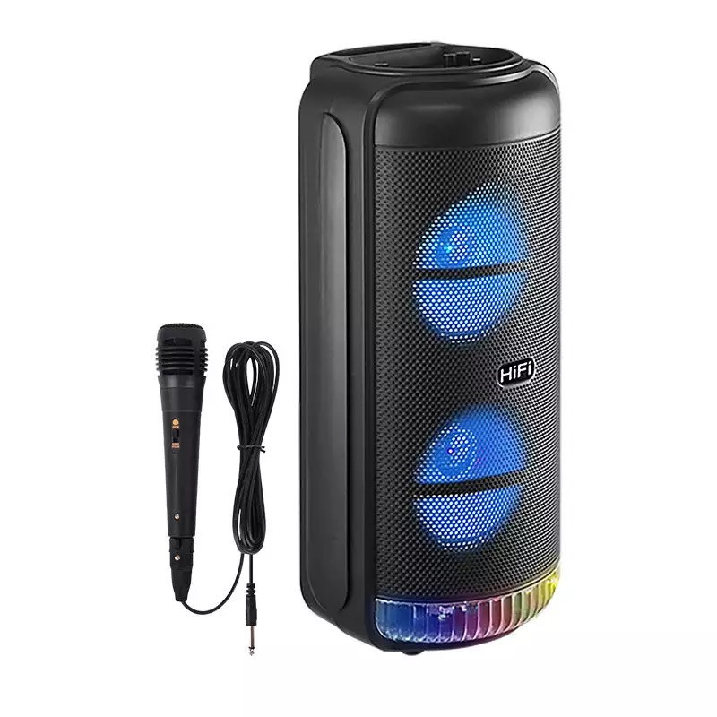 Акумуляторна Bluetooth колонка з підсвічуванням TMG RX-8228 20 Вт