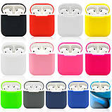 Силиконовый чехол для наушников AirPods .Чохол силіконовий для АирПодс, фото 7