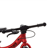 Дитячий біговел велобіг на гумових надувних колесах 12 дюймів PROF1 KIDS M 5450A-1 червоний, фото 3