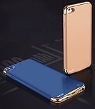 Портативна батарея DT-03 для iPhone 6/7/8 3500 мА·год Чохол зарядка акумулятор для айфона синій + ПОДАРУНОК, фото 5