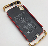 Портативна батарея YBC-014 для iPhone X/Xs 5500 мА·год Чохол зарядка акумулятор для айфона чорний + ПОДАРУНОК, фото 7
