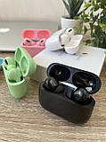 Бездротові навушники AirPods PRO 3 Bluetooth 5.0 Сенсорні з магнітним кейсом у стилі Аерподс AirPods білий, фото 8